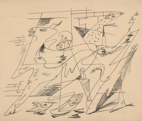 André Masson (1896-1987) Composition
