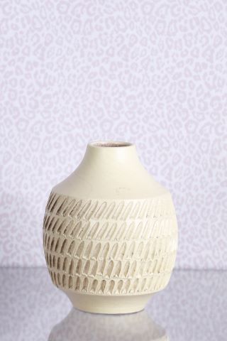 Jean Besnard (1889-1958) Vase cylindrique à talon...