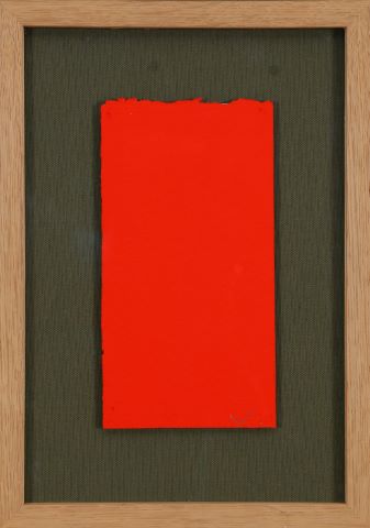 Monochrome rouge, carte de voeux