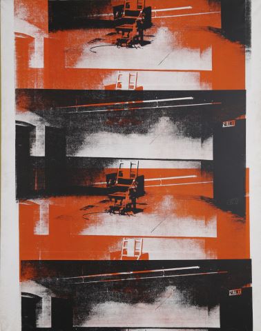 Andy Warhol (1928-1987) Electric chair