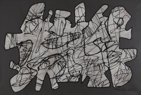 Jean Dubuffet (1901-1985) Parachiffre XXXIII