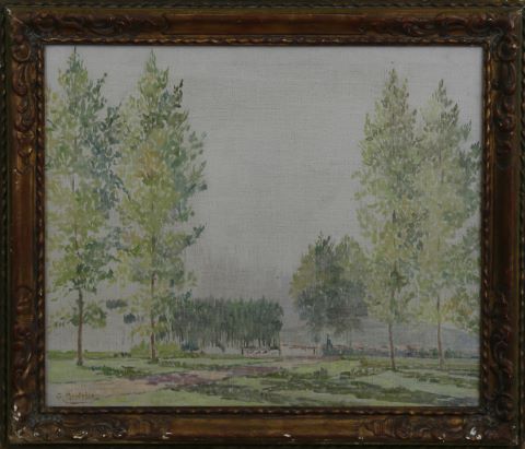 Guillaume Montobio (1883 -1962) Paysage