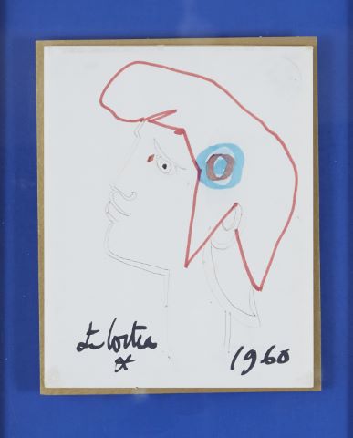Jean Cocteau (1889-1963) Profil de Marianne