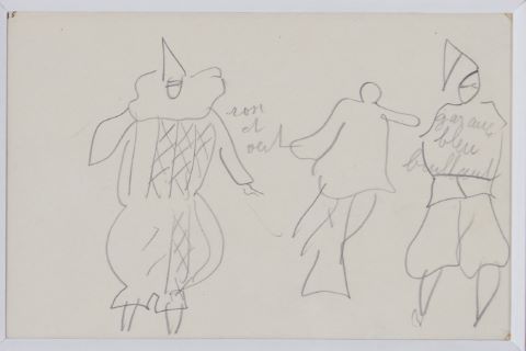Attribué à Raoul Dufy (1877-1953) Étude de trois...