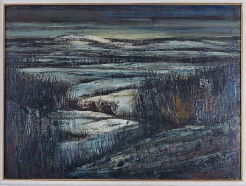 Jean Ségalat (1926-1987) Paysage