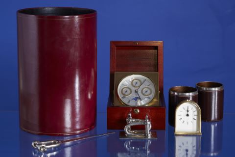 LANCEL Garniture de bureau comprenant :