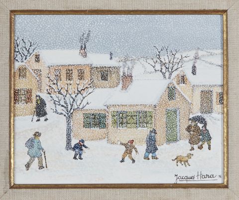 Jacques Hara (né en 1933) Temps de neige