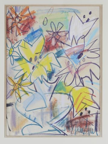 Gen Paul (1895-1975) Vase de fleurs
