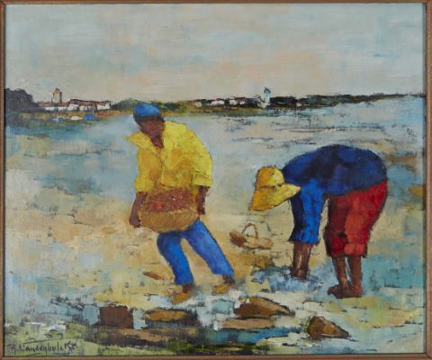 Roger Vandenbulcke (1921) Pêcheurs à l’île de Ré