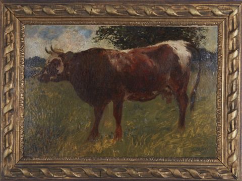 Félix Dominique de Vuillefroy (1841-1910) Vache...