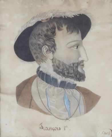 Peltier Profil de François Ier