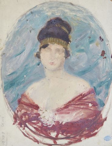 Henri Séné (1889-1961) Fantasia et portrait...
