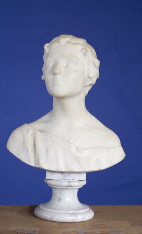 Emilio Marsili (1841/42-1926) Buste de femme