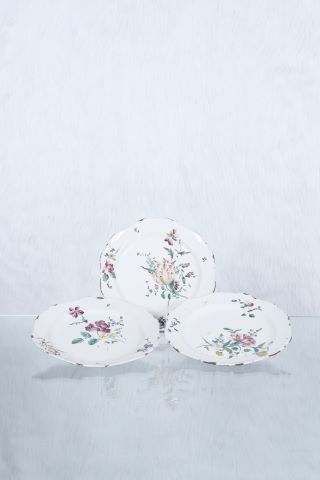 Marseille, la Veuve Perrin Suite de 3 assiettes