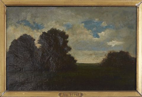 Jules Dupré (1811-1889) Paysage animé