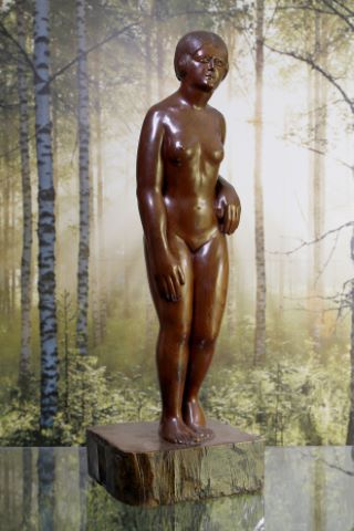 Hector Astié (XIXe-XXe siècle) Femme nue