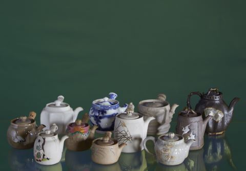 Japon Ensemble de 11 théières miniatures