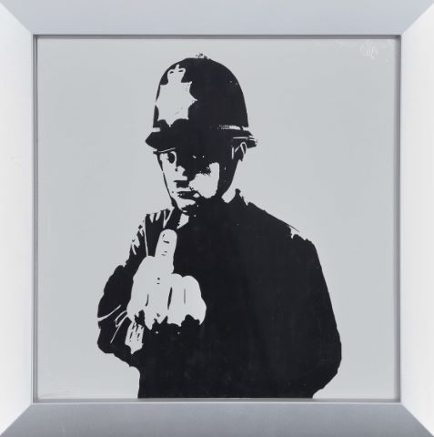 D’après Keith Haring (1958-1990) & D’après Banksy (né en 1974)