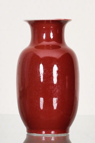 Vase sang-de-bœuf