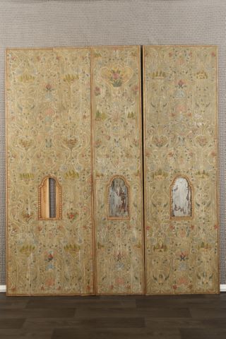 5 éléments de boiserie