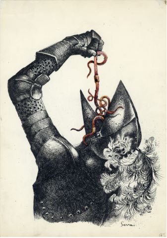 Claude Serre (1938-1998) Chevalier