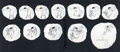 Francis Masse (né en 1948) Le Roi de le monde,...