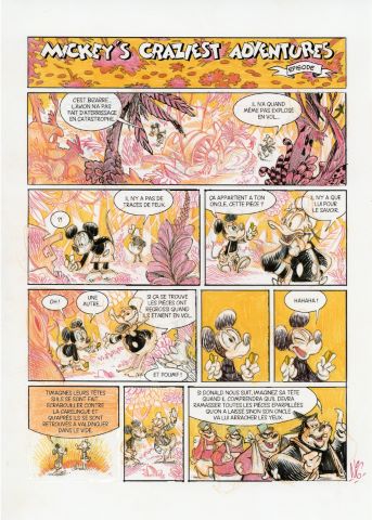 Nicolas Keramidas (né en 1972) Mickey's craziest...