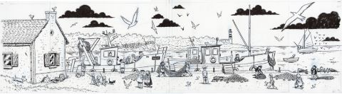 Émile Bravo (né en 1964) La Leçon de pêche, page...