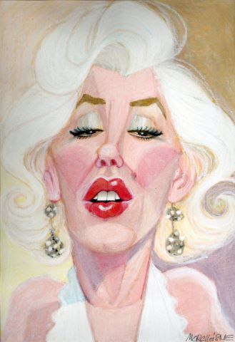 Jean-Claude Morchoisne (né en 1944) Marilyn Monroe