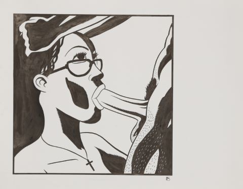 Brüno (né en 1975) Pornopia, fellation