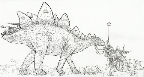 Geof Darrow (né en 1955) Shaolin Cowboy