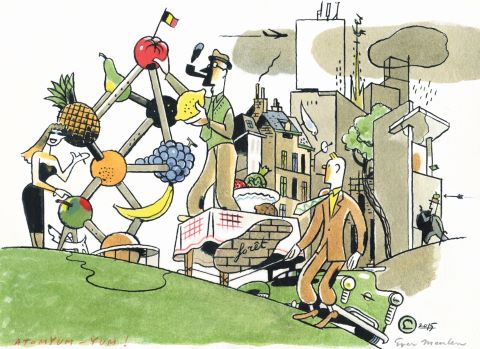 Ever Meulen (né en 1946) Atomiummy !