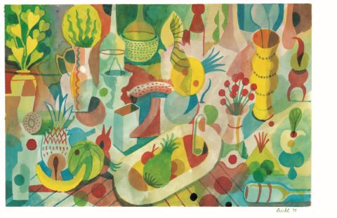Brecht Evens (né en 1986) Bouffe cubiste