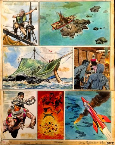 Don Lawrence (1928-2003) Trigan, Puppet Emperor...