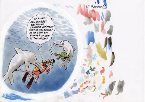 Philippe Vuillemin (né en 1958) Le Dauphin
