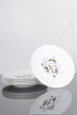 Service de 6 assiettes