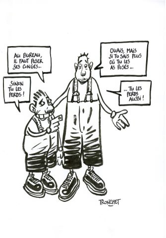 Didier Tronchet (né en 1958) Les Congés