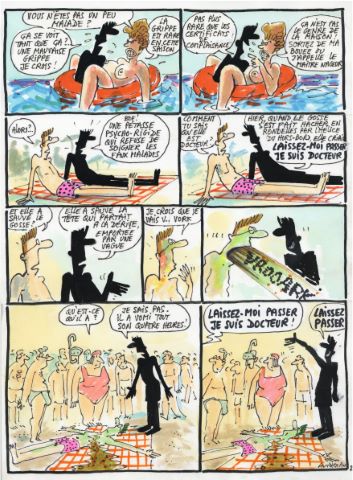 Jean-Pierre Autheman (né en 1946) L'Ombre...