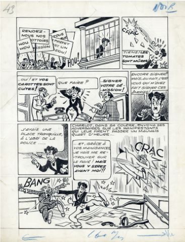 Jean-Claude Forest (1930-1998) Charlot a...