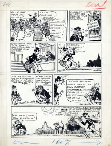 Jean-Claude Forest (1930-1998) Charlot a...