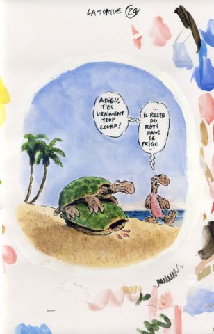 Philippe Vuillemin (né en 1958) La Tortue
