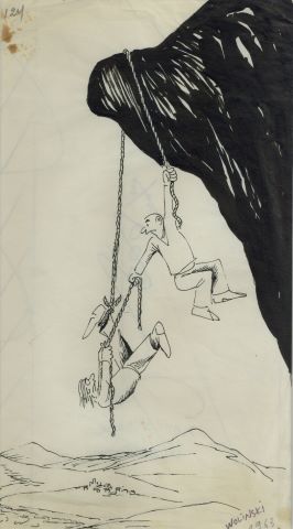Georges Wolinski (1934-2015) Alpinisme