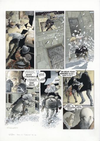 Les Chemins de Malefosse, L'Escorte, Tome 1, planche 13