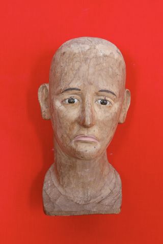 Colonies hispaniques Tête de saint personnage