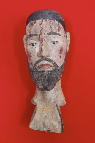 Tête de christ aux outrages