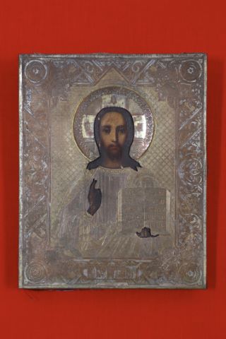 Russie Icône Christ Pantocrator