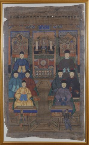 Chine Grand portrait d'ancêtres