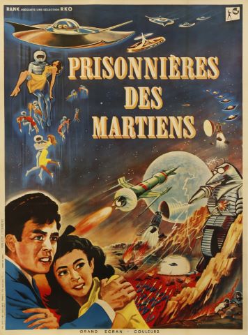 Affiche du film Prisonières des Martiens