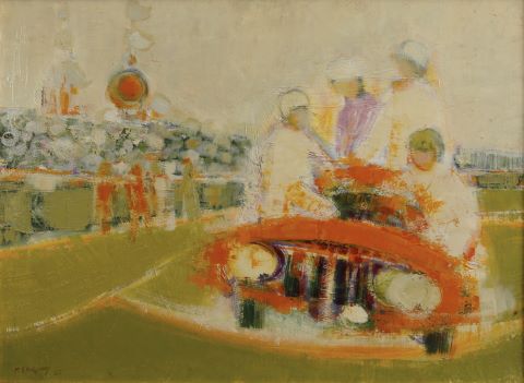 Frédéric Menguy (1927-2007) Les Vainqueurs (24h...