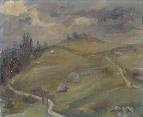 Jacques Buccholz (1909-?) Paysage